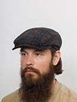 Кепка WIGENS арт. 101341 IVY CONTEMPORARY CAP (коричневый /синий)